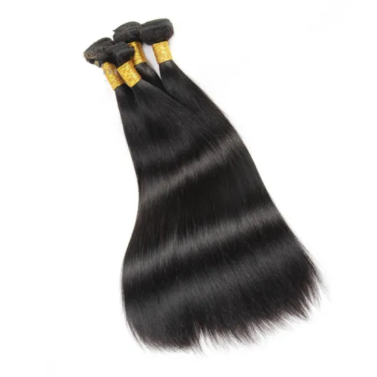 100% Unprocessed virgin hair bundles with lace closure, Indian human hair Xuchang Factory Remy Hair Vendor