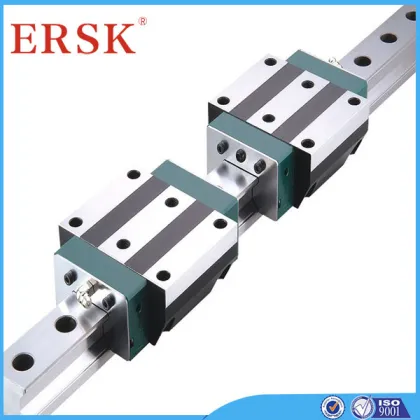 one linear motion slide guide rail with double flange blocks