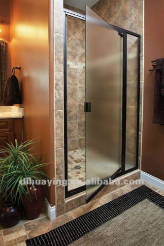 frosted tempered glass bathroom door