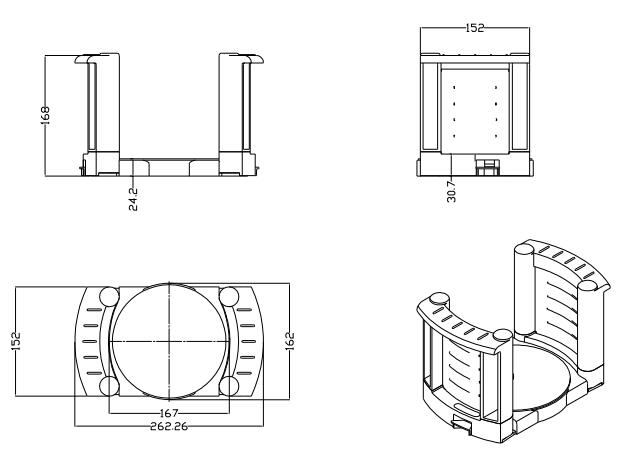 Plate holder kitchen accessories