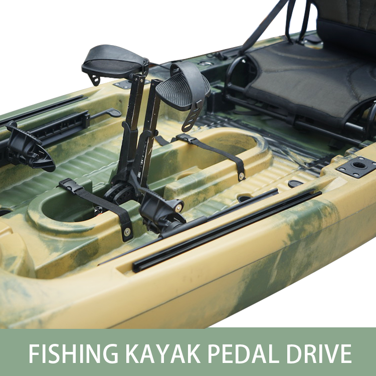 13ft Fishing Kayak with Foot Pedal System