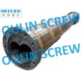 Kraussmaffei 125mm Parallel Twin Screw and Barrel for Pipe, Sheet, Profile, Rod