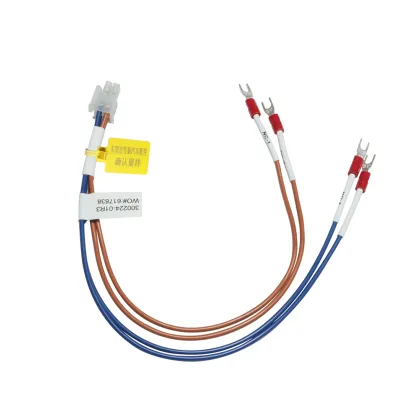 U-shaped spring cold-pressed terminal wire connection