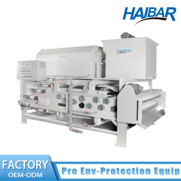 Belt Press Sludge Thickening and Dewatering SystemHTB-1750