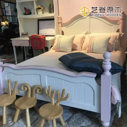Wooden Children`s Bedroom Set