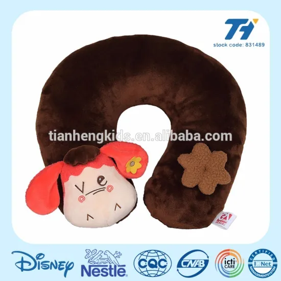 Travel neck pillow lovely sheep type plush material animal