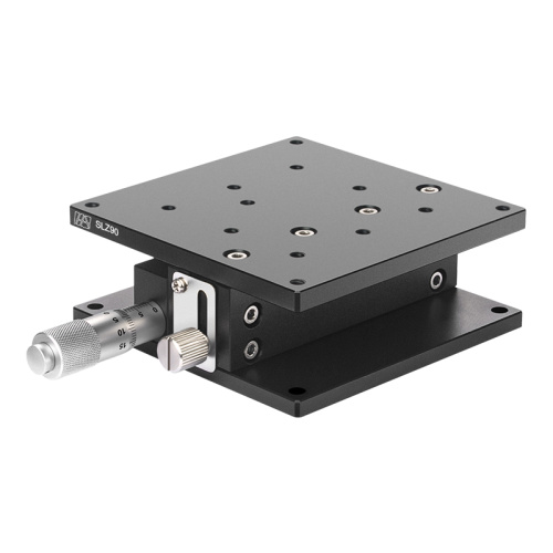 Etapă manuală pentru axa Z din aliaj de aluminiu de înaltă precizie 90 mm