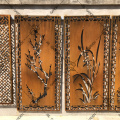 Landscape metal laser cut decorative panels