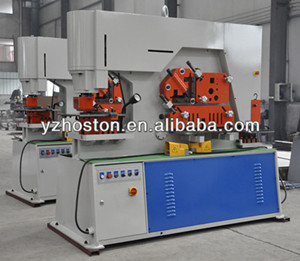 Hoston q35y series hydraulic ironworker