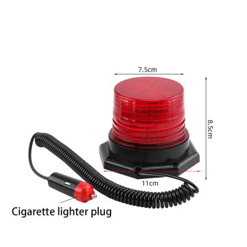 12V LED Strobe Warning Light - High Intensity Magnetic Adsorption Traffic Light
