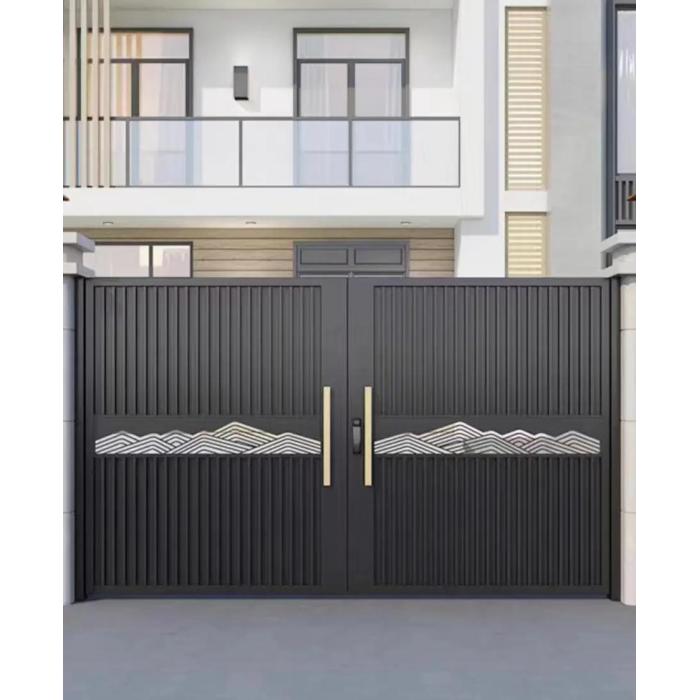 Corrosion-Resistant Aluminum Alloy Courtyard Gate