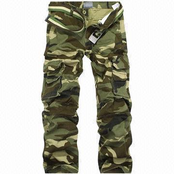 Work Pants, Multi-pocket, Good for Working, Camouflage Color