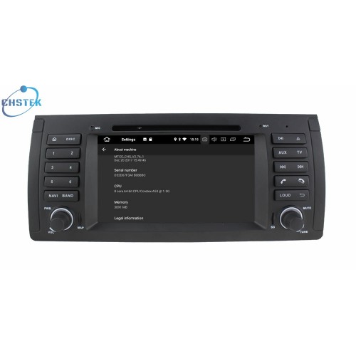 BMW E39 1 Din Android Car Dvd