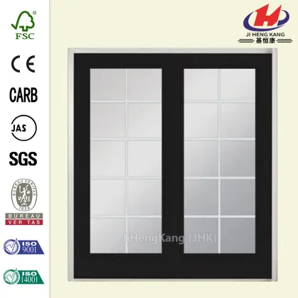 Golden Inswing Glass Patio Door