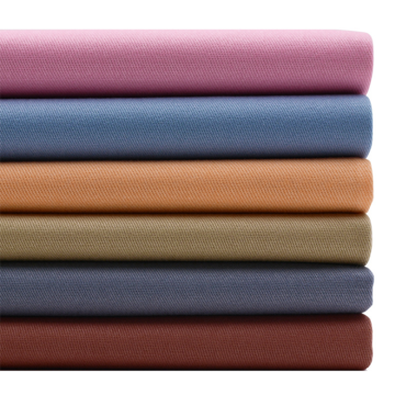 TWILL 3/1 Dyed Woven Fabric 65% Polyester 35% Cotton for Shirts & T-shirts