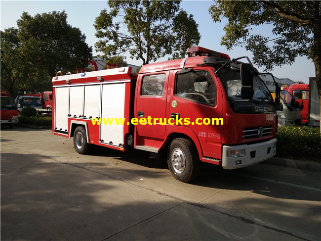 7000L 185HP Fire Rescue Tender Vehicles