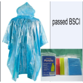 Vente en gros poncho imperméable pe jetable