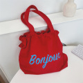 Customized Women Gift Unique Durable Drawstring Cotton Bag