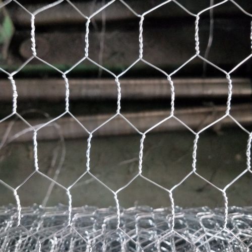 Malha de arame hexagonal galvanizado para rede de frango