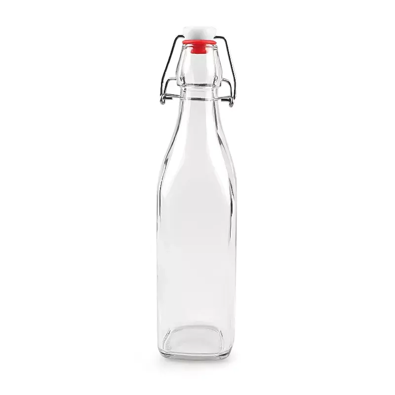 1000ml Square Glass Bottle