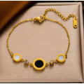 Nuevo brazalete de disco romano de estilo INS moderno