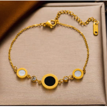 New Trendy Ins-Style Roman Disc Bracelet