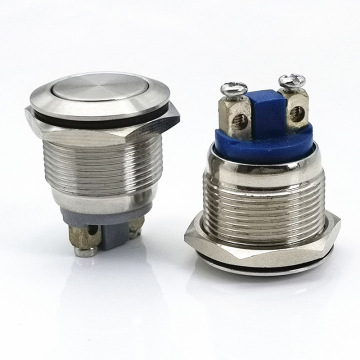12V Metal Anti-Vandal Momentary Reset Press Push Button Switches in Various Sizes: 12mm to 30mm