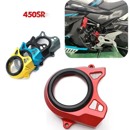 CF MOTO 450SR Motorcycle Engine Magneto Cover - Transparent Edge Gear Cover