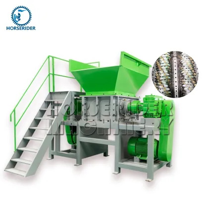 Hot Sale Plastic PP Woven Bag PE Film Shred Shredder Machine