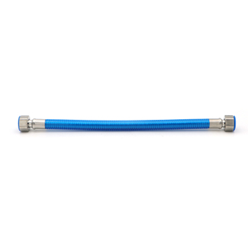 Double Female Thread Blue Complex Stainless Steel Bellows for Gas Connection
