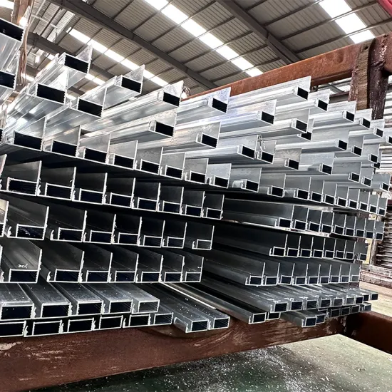 6061 6063 Aluminium Profile for Solar Panel Frames and Roofs