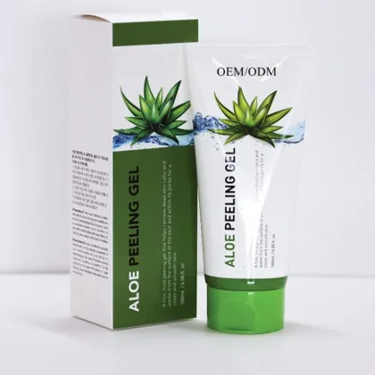 Private label Aloe exfoliating deep cleansing peeling gel