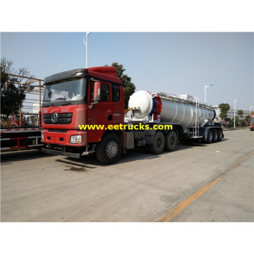 21m3 V Hình dạng Sulfuric Acid Road Semi-Trailers