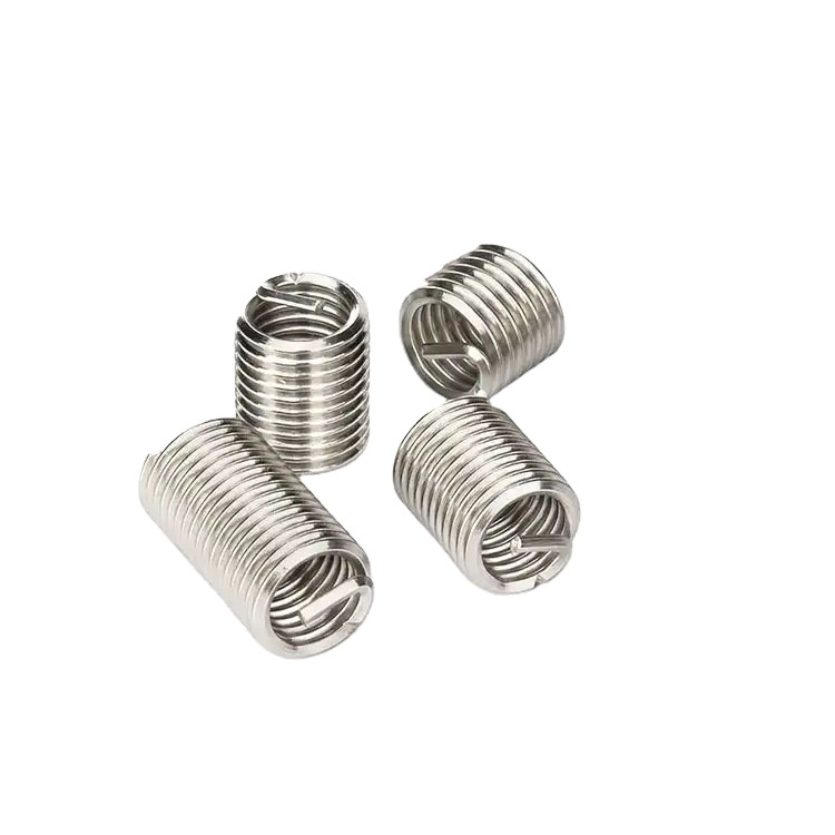 BS7751 Standard ST3*0.5*1D Type Stainless Steel Screw Thread Insert Natural Surface Treatment by Manufacturer