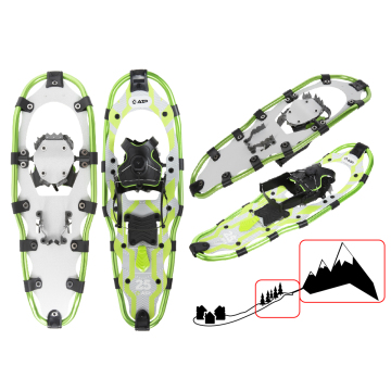 XTAP Snowshoes Supplier: Offering Alu Frame HDPE Deck, Spin Binding, Heel Lift, and CE/BSCI Certified Products