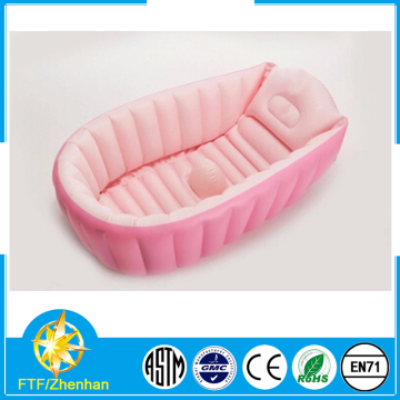 Portable inflatable baby bathtub secure inflatable baby bath