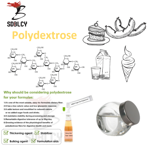 Polydextrose Syrup Dietary Fiber Polydextrose Syrup dietary food Factory