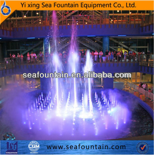 LED light cooling fountain led fog