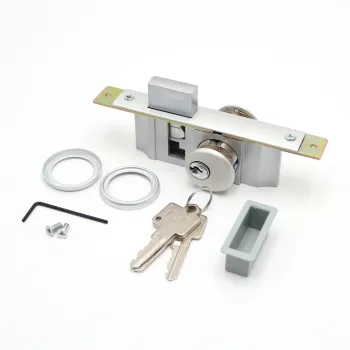 KFC Heavy Door Hook Lock Glass for Aluminium and Glass Doors 81054A - Foshan Factory Safety Locks for Central and South America