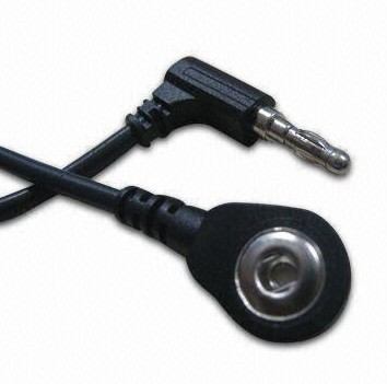 Test Lead, Banana Plug to Snap Cable, OEM&ODM Are Welcomed