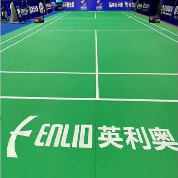 Enlio Vinyl Rolling Badminton Court Tapete