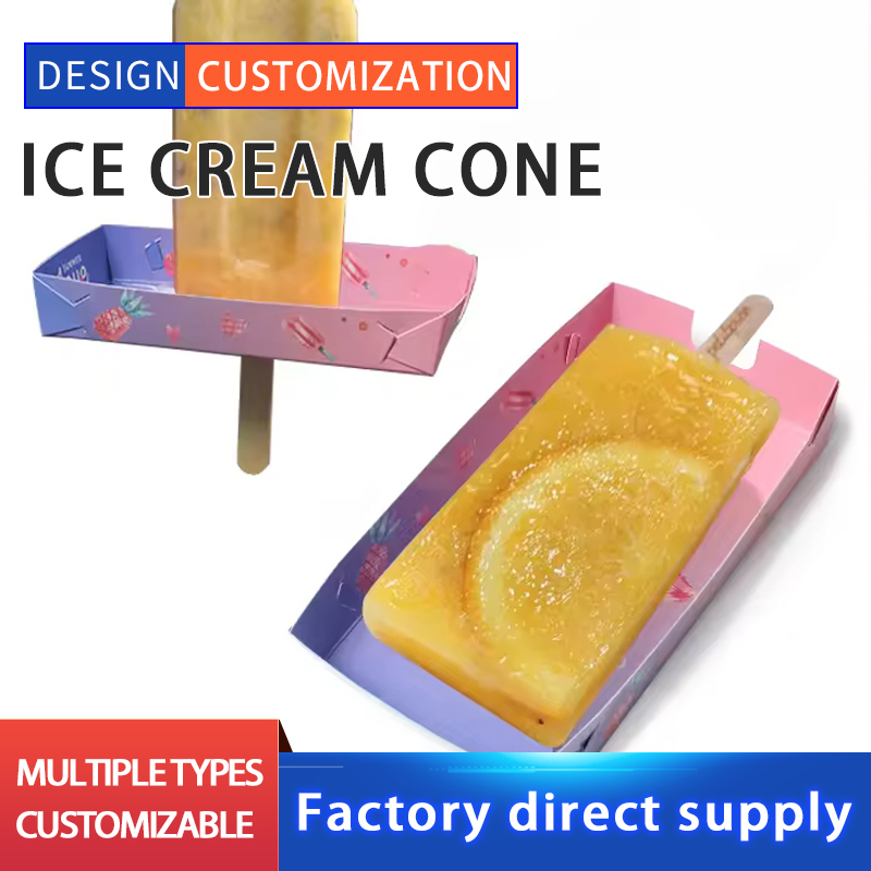 Hand-made drip proof Popsicle box