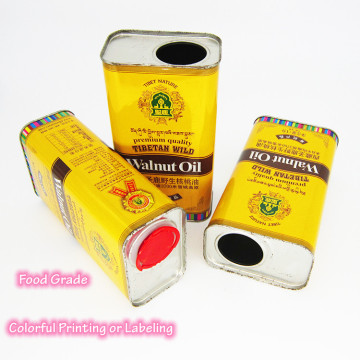 Tin Can Packaging for Oil