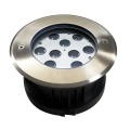 IP67 Kommerzielles Farbwechsel 9W LED-Unterirdisches Licht