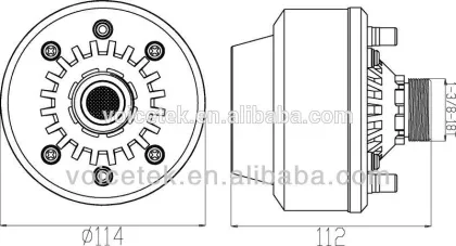 pro line array passive speaker