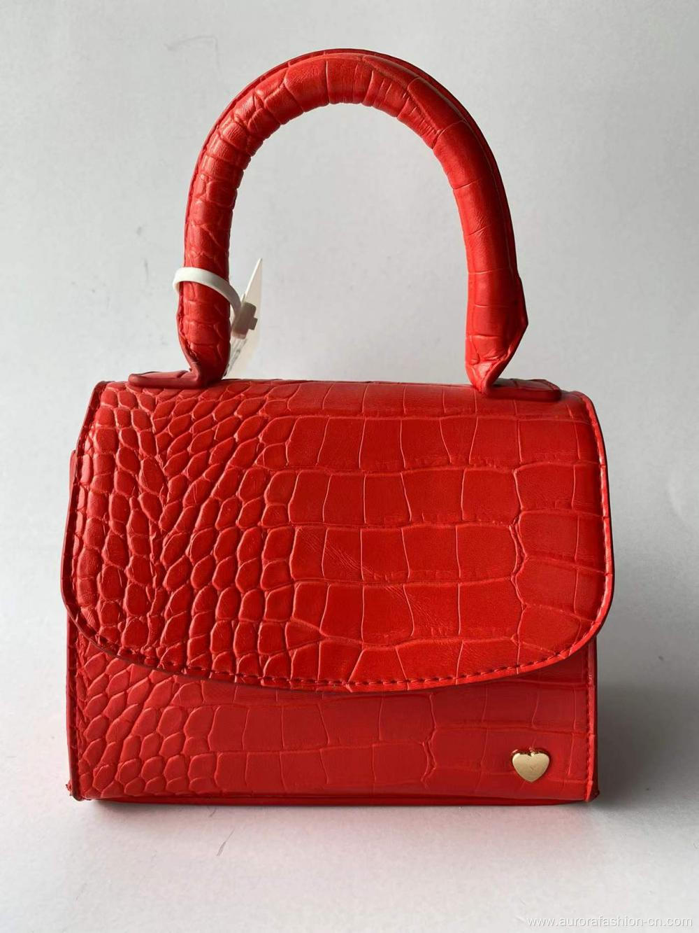 Italian Alligator Pattern Luxurious Handbag