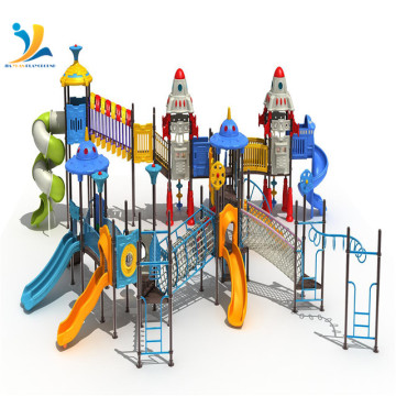 Colorful Plastic Kids Fun Fitness Outdoor Playground Factory