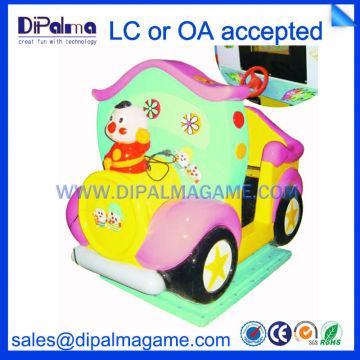 CARTOON CAR 2 PLAYER MP4 Kiddie Rides with screen indoor games/ coin operated kiddie rides game machines/ kids riding machines