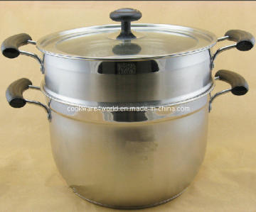 Two Layers Food Steamer / Korea Style (YJ-HLSTK201)
