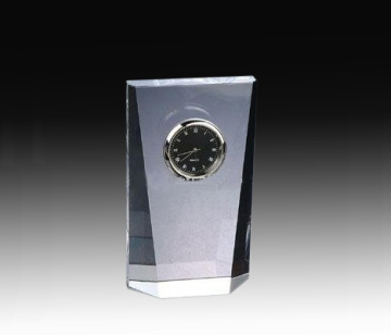 High-grade crystal clock for business